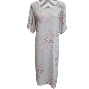 VTG David Dart Womens Sz 1X Dress Lagenlook 90s Midi Wedding Guest Summer Beach